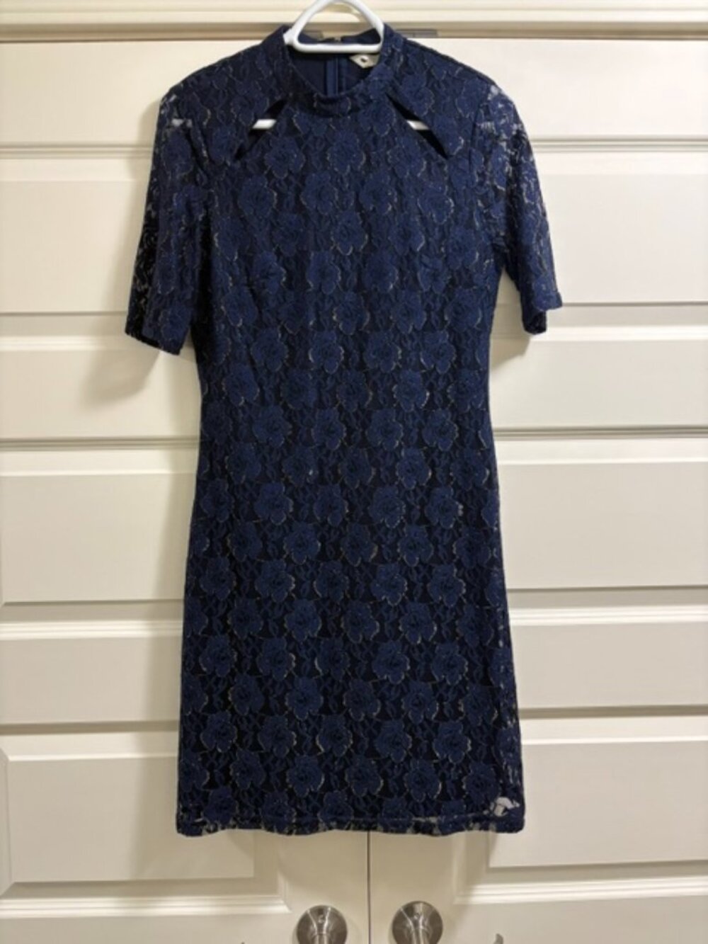 Yumi Navy Lace Dress